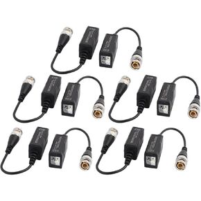 uxcell 10pcs UTP Twisted Passive Video Balun Transceiver for HDCVI HDTVI AHD CCTV System
