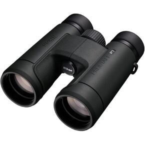Nikon PROSTAFF P7 Full Size 10x42 Waterproof Binocular with High-Reflective Multilayer Prism Coating and Locking Diopter Ring (Black, Renewed)