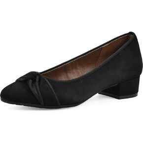 WHITE MOUNTAIN Women's Bordeaux Dressy Crisscross Block Heel