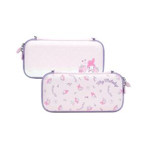 Kuitmor Slim Protective Cover Bag compatible with Nintendo Switch/Switch OLED, Portable Hard Shell Travel Travel Case fit Switch Console & Accessories - Candy Party