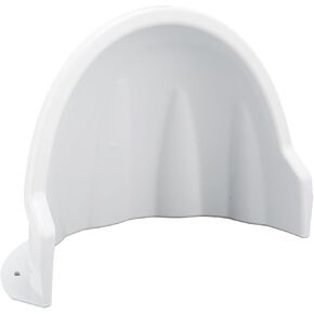 Sun Rain Shade Outdoor Security Camera Cover , ABS Plastic for Outdoor Camera Universal Protective Roof (White)