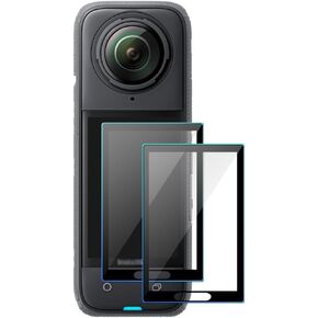ONE X4 Screen Protector Compatible for Insta360 ONE X4 Sports Video Action Camera, 9H Tempered Glass Anti-Bubble Anti-Scrach (2 Pack)