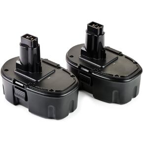 ExpertPower 2 Pack 18v 1500mAh NiCd Battery for Dewalt DC9096 DW9095 DW9096 DW9098 DE9039 DE9095 DE9096 DE9098 DC9098