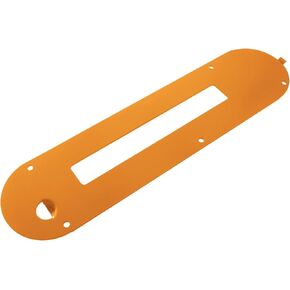 080035003093 منشار طاولة دادو لوحة الحلق لمنشار الطاولة Ridgid R4512، شفرات دادو من الحديد الزهر إدراج لوحة الحلق لمنشار طاولة 10 بوصة برتقالي