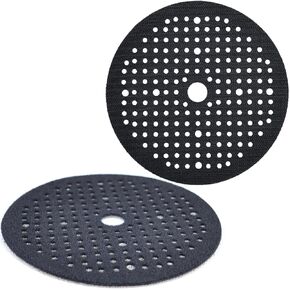 2 pcs 6 inch 181 Holes Premium Hook and Loop Pad Saver, Pad Protector for Random Orbital Sanders, notably extends The Backing pad´s Lifetime