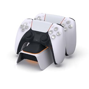 Dobe - PS5 Charging Station, Controller Charger for PlayStation 5 Dualsense wirless Remote, 2 Charge Dock (TP5-0521E)