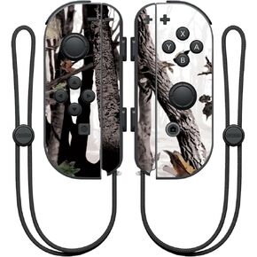 MightySkins Skin Compatible with Nintendo Joy-Con Controller wrap Cover Sticker Skins Artic Camo