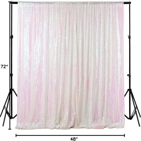 ShinyBeauty 4FTx6FT Sparkly Fuchsia Sequin Photo Backdrop, Photo Booth, Photography Backdrop, DIY Photobooth, Wedding Backdrop, Sparkle Backdrop, Grad Party, Birthday in Saudi Arabia