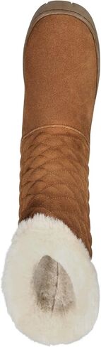 Style & Co. Womens Nickyy Quilted Suede Winter Boots in Saudi Arabia