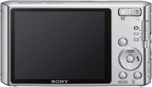 Sony Cyber-shot DSCW610 14.1 MP Digital Camera with 4x Optical Zoom and 2.7-Inch LCD (Silver) (Renewed) in Saudi Arabia