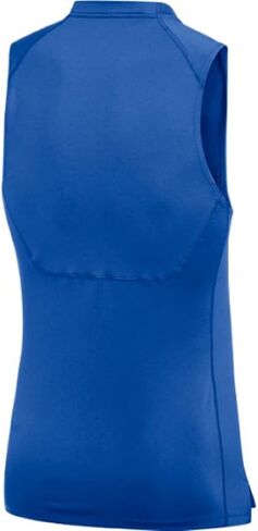 Nike Mens Pro Sleeveless Fitted Training Tee (Large, Grey) in Saudi Arabia