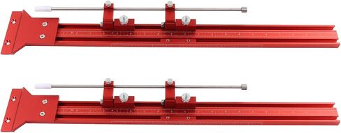 Parallel Rail System 90 Degree Rail System Circular Saw Track Set, Aluminum Alloy Circular Saw Accessories Rail Joining Set for Circular Saw in Saudi Arabia