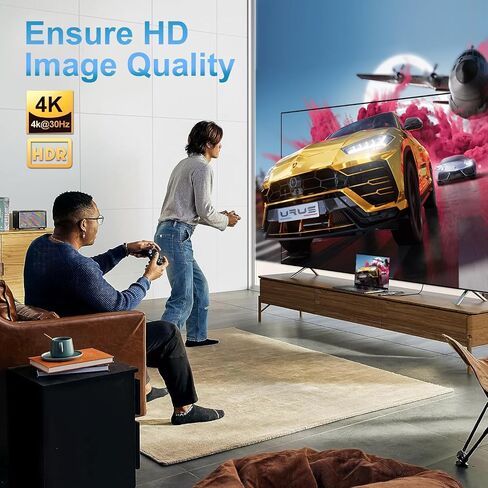 USB C to Dual HDMI Adapter, 4 in 1 USB C Hub to HDMI with 2 HDMI, Dual 4K@60Hz with 100W PD Charging, USB-A, Laptop Dual Monitor Support USB C to HDMI Splitter Extended Display for USB C Device in Saudi Arabia