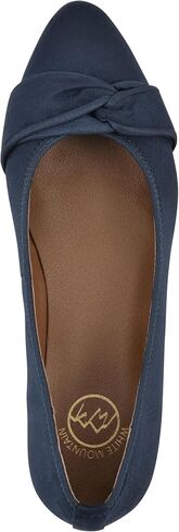 WHITE MOUNTAIN Women's Bordeaux Dressy Crisscross Block Heel in Saudi Arabia