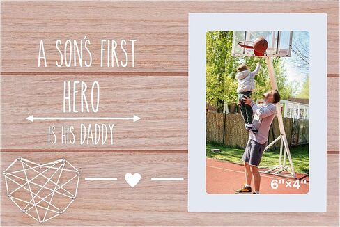 Photo Frame Gift for New Dad - Picture Frame Gift for New Father - Pregnancy Announcement Gift for Husband - You're Going to be a Daddy - New Baby Sonogram Photo Gift - Love At First Sign in Saudi Arabia