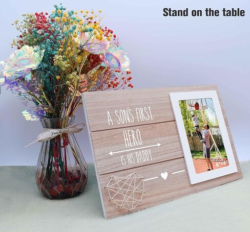 Photo Frame Gift for New Dad - Picture Frame Gift for New Father - Pregnancy Announcement Gift for Husband - You're Going to be a Daddy - New Baby Sonogram Photo Gift - Love At First Sign in Saudi Arabia