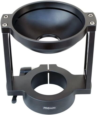 Proaim 10mm Bowl Riser Converter Euro/Elemac Base Mount for Cinema Dolly، Bazooka، Jib Crane، رؤوس السوائل. مع خيارات تركيب الملحقات، قاعدة كاميرا قوية ومستقرة (BA-266-01) in Kuwait
