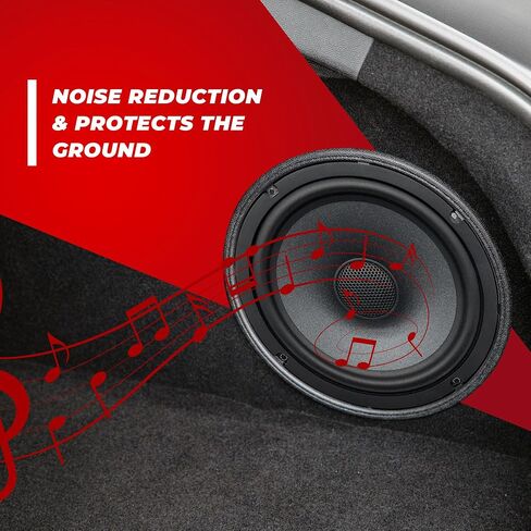 Bbox Black Carpet Non-Woven Fabric | Length: 72 inch (6 ft.), Width: 72 inch (6 ft.) | for Speaker Sub Box Carpet Home, Auto, RV, Boat, Marine, Truck & Car Trunk Liner in Saudi Arabia