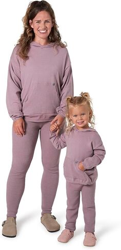 Modern Moments baby-girls Mommy and Me Hooded Waffle Sweater Knit Top and Legging Set in Saudi Arabia