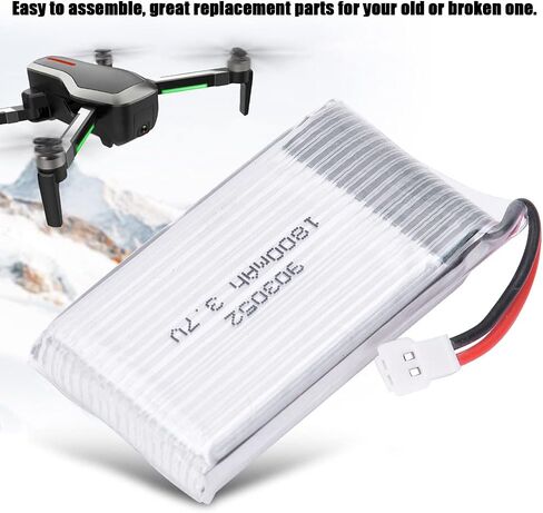 SUNGOOYUE 3.7V RC Drone Battery Replacement,3.7V 1800mAh Professional DIY RC Drone Battery for KY101S Remote Control Drone in Saudi Arabia