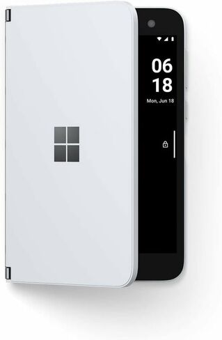 جهاز Microsoft Surface Duo الجديد بسعة 256 جيجابايت (مفتوح) - نهر جليدي (متجدد) in Saudi Arabia