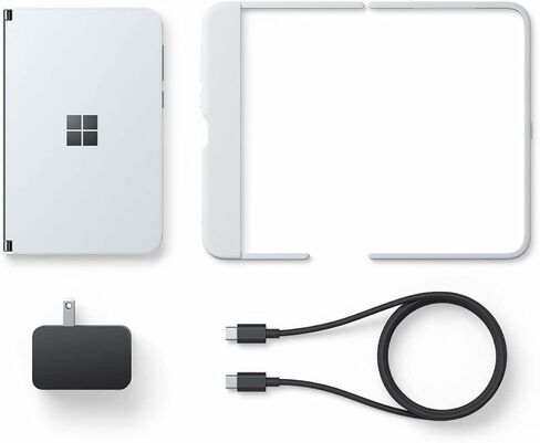 جهاز Microsoft Surface Duo الجديد بسعة 256 جيجابايت (مفتوح) - نهر جليدي (متجدد) in Saudi Arabia