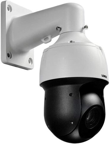 Lorex LNZ44P12B 2K HD Outdoor PTZ IP Camera with 12x Optical Zoom, 16x Digital Zoom, 330ft IR Night Vision, Color Night Vision, Metal Camera (M. Refurbished) in Saudi Arabia