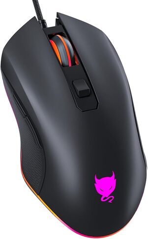Wired Gaming Mouse for PS4, Xbox One, PC Computer & Laptop, Games & Work, Side Buttons & LED Backlit Lights (GM300) in Saudi Arabia