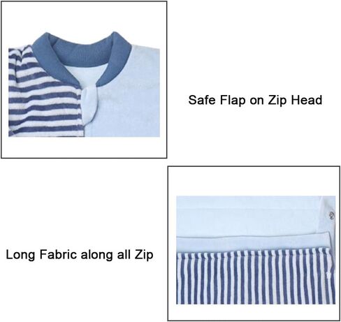 Wearable Blanket with Legs, Baby Sleep Bag with Feet Winter, Toddler Sleeping Bag,Sack with Sleeve Velvet Thick 3.5 TOG in Saudi Arabia