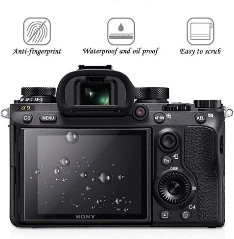 Screen Protector D850 D7200 D7100, 3 Packs Tempered Glass Protector Film Fit For Camera Nikon D850 D7200 D7100 D800 D800e D810 D750 D500 in Saudi Arabia