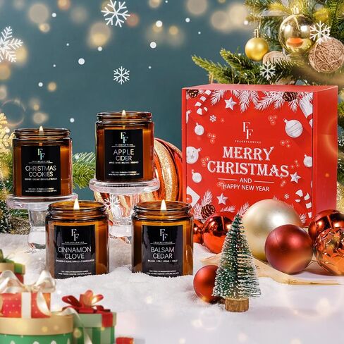 Rose Noir and Oud Scented Candles for Home Aromatherapy Candle, 7OZ Natural Soy Wax Jar Candle, White Jar in Saudi Arabia