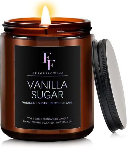 شموع معطرة برائحة الورد نوير والعود لشمعة العلاج العطري المنزلية، جرة شمع الصويا الطبيعي 7 أونصة، جرة بيضاء in Kuwait