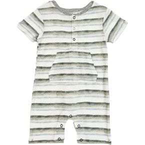 Splendid Kids High Tide Onesie for Baby Boys and Infants, V Olv B Stripe, 6-9 Months