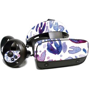 MightySkins Skin for Oculus Rift S - Blue Petals | Protective, Durable, and Unique Vinyl Decal wrap Cover | Easy to Apply, Remove, and Change Styles | Made in The USA