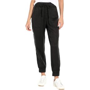 Orvis Ladies' Midweight Relaxed Fit Tencel Jogger Pants (US, Alpha, Large, Regular, Regular, Blue Fern)