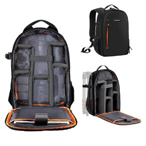 K&F Concept Camera Backpack for Photographers Large Waterproof Photography Camera Bag for Men Women