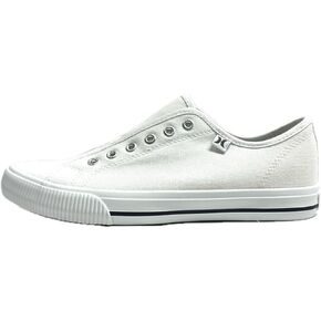 Hurley Women's Chloe Slip On Fashion Sneaker Shoes - White, US Size 6.5 (M), 1676560