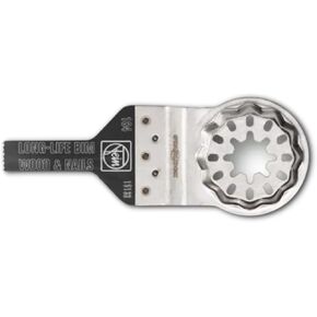 Fein StarLock E-Cut Long-Life Oscillating Saw Blade - Short Very Narrow Shape 3/8" Width for All Woods, Drywall and Plastic - Fits Most Multitools - 63502184260