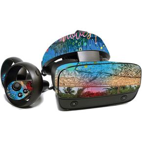 MightySkins Skin for Oculus Rift S - Tropical Resort | Protective, Durable, and Unique Vinyl Decal wrap Cover | Easy to Apply, Remove, and Change Styles | Made in The USA