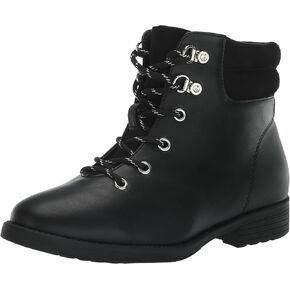 AVENUE Women's Cloudwalkers Wide FIT Helga Hiker Boot Fashion, Black, 9