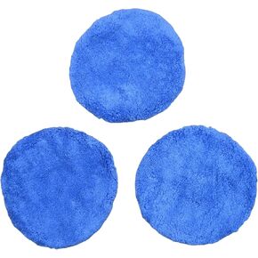 Car Polishing Pad Bonnet Buffing Pad Cover (Microfiber 6Pcs, 8-9 Inches)