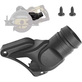 ​​​DCS577DC N555341 Dust Collection Adaptor Compatible with Dewalt DCS577 7-1/4" Worm Drive style saw - Fits 1-1/2" Diameter Hoses