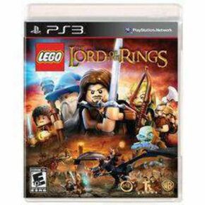 LEGO, The Lord of The Rings with The Fellowship of The Ring Blu-Ray Playstation 3