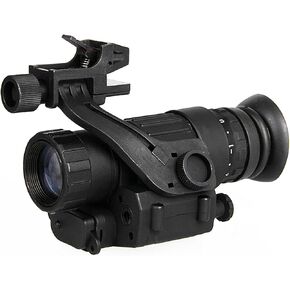 PVS-14 Mount Night Vision J-arm Helmet Adapter for Rhino Mount and PVS-14 2X Digital Night Vision Goggles-330x224 Pixel Built-in Screen,IR LED,for Hunting/Hiking/cs Game