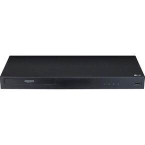 LG UBK80 4K Ultra-HD Blu-ray Disc Player with HDR Compatibility, 4K Ultra HD Blu-ray Disc Playback, Traditional DVD Playback, USB Playback, 3D Blu-Ray/DVD Playback - Black