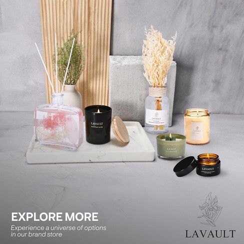 Scented Reed Diffuser for Bathroom, Office, Living Room, Bedroom - Fragrance Gift Set - Essential Oil Diffusers for Aromatherapy - Room Aroma Fresheners - 100ml Ocean Scent in Saudi Arabia