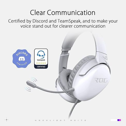 ASUS ROG Strix Go 2.4 Wireless Gaming Headset with USB-C 2.4 GHz Adapter | Ai Powered Noise-Cancelling Microphone | Over-Ear Headphones for PC, Mac, Nintendo Switch, and PS5/4 in Kuwait