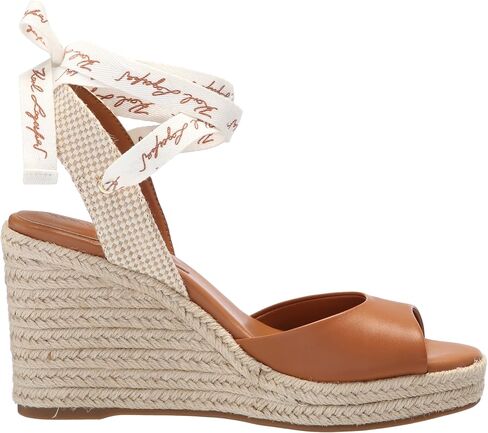 صندل KARL LAGERFELD للسيدات من Cecilia Ankle Wrap Wedge Espadrille in Saudi Arabia