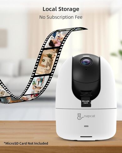 4MP/2.5K Pan Tilt Indoor Camera with Motion Tracking, 2.4/5GHz WiFi Cameras for Home Security, AI Detection, Plug-in Pet Camera, 2-Way Audio, Color Night Vision in Saudi Arabia