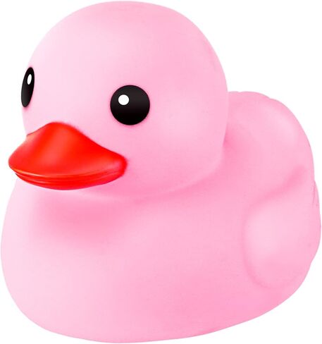 Honoson 6.89 Inch Giant Rubber Duck Big Rubber Duck Large Duck Bath Toy with Squeaky Sound for Summer Baby Shower Birthday Party Favor Gift (Pink) in Saudi Arabia